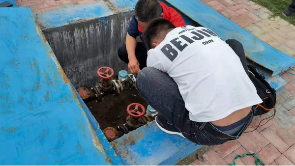 青天仪表污水流量计使用现场